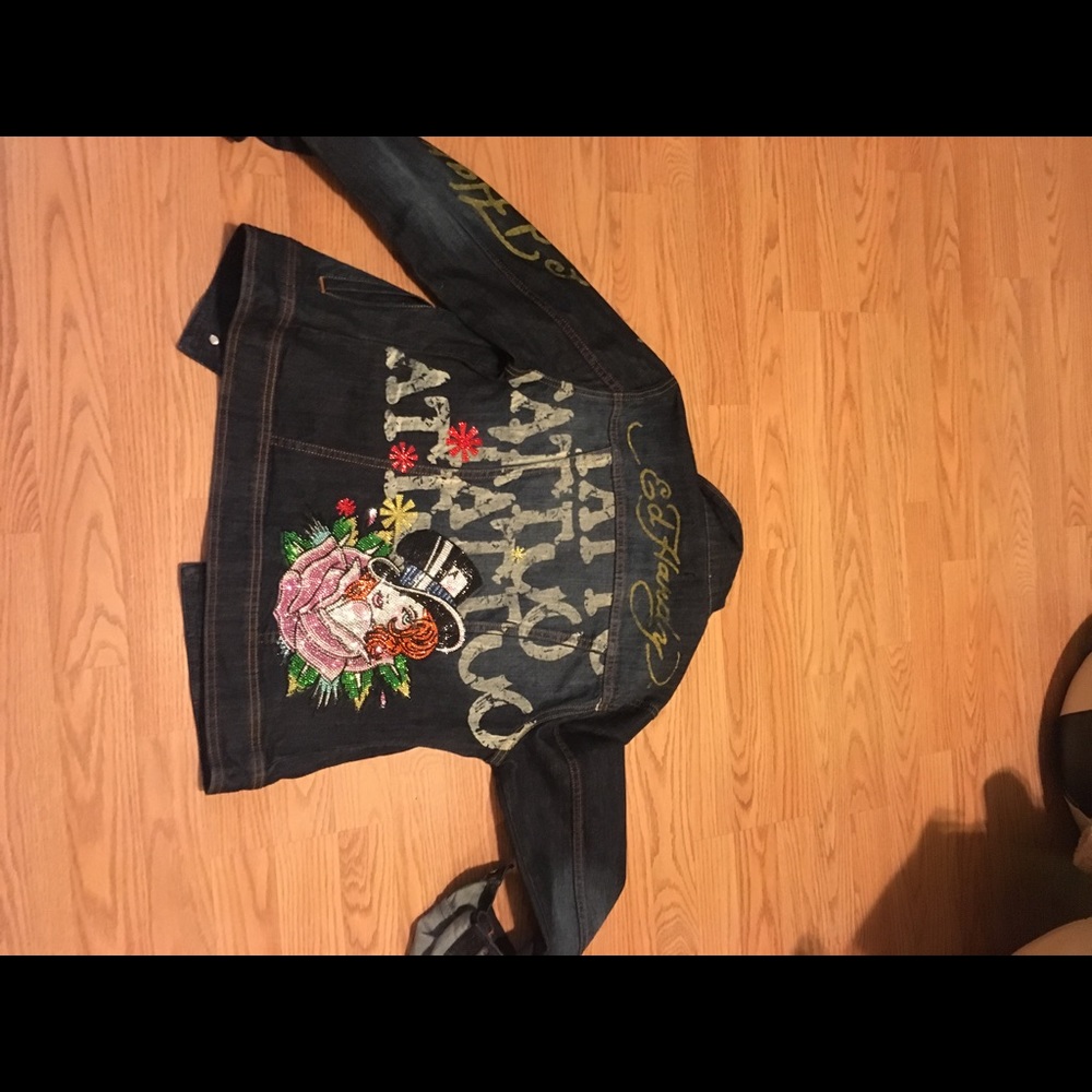 Es hardy jean jacket for women